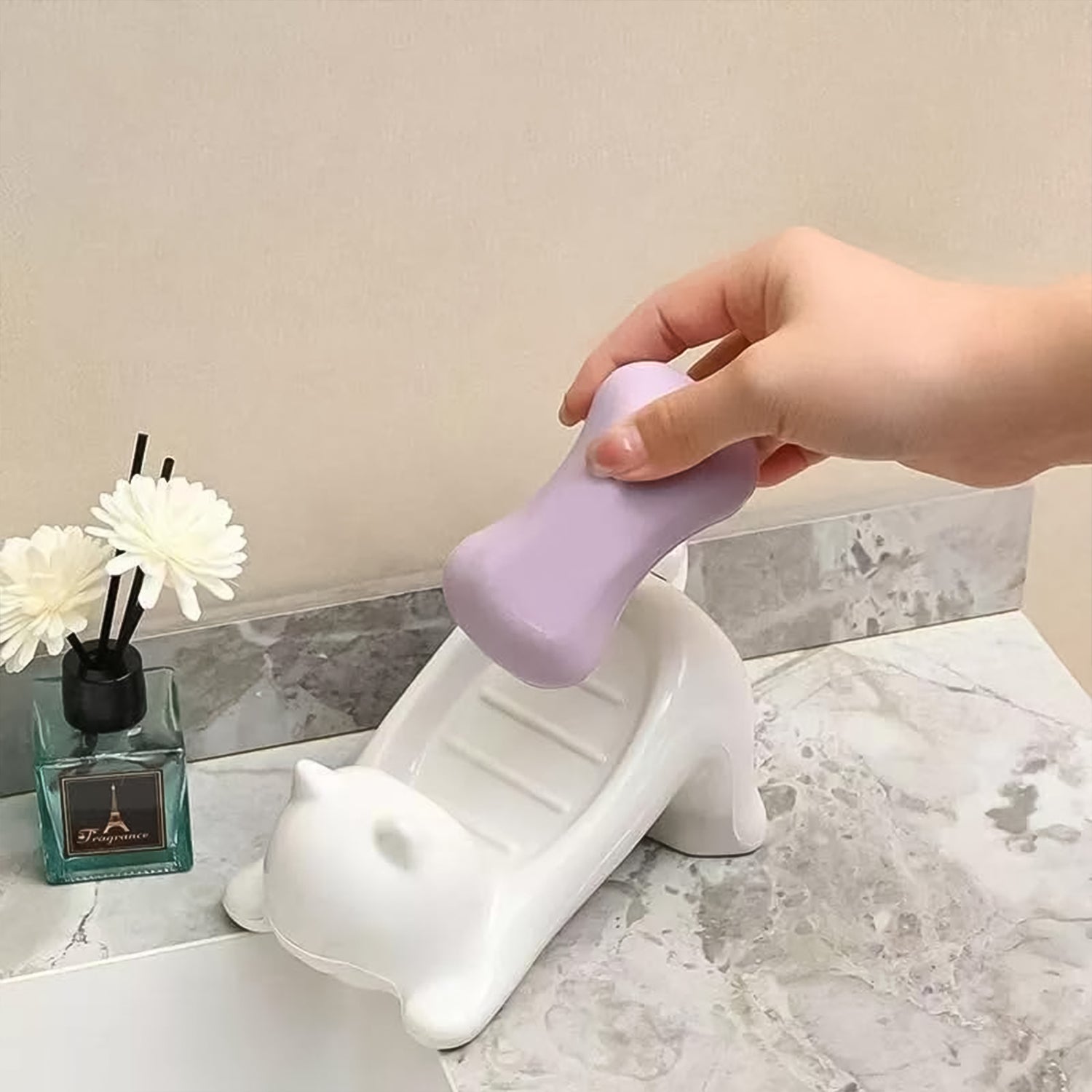 Cartoon Animal Shape Soap Dish Holder (1  Pc) Cartoon Animal Shape Soap Dish Holder (1  Pc)